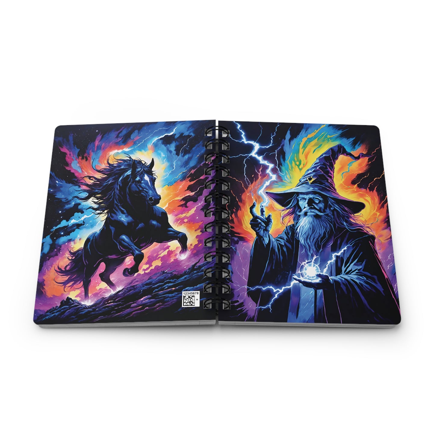 Wizard's Lightning Journal (Spiral Bound Journal)
