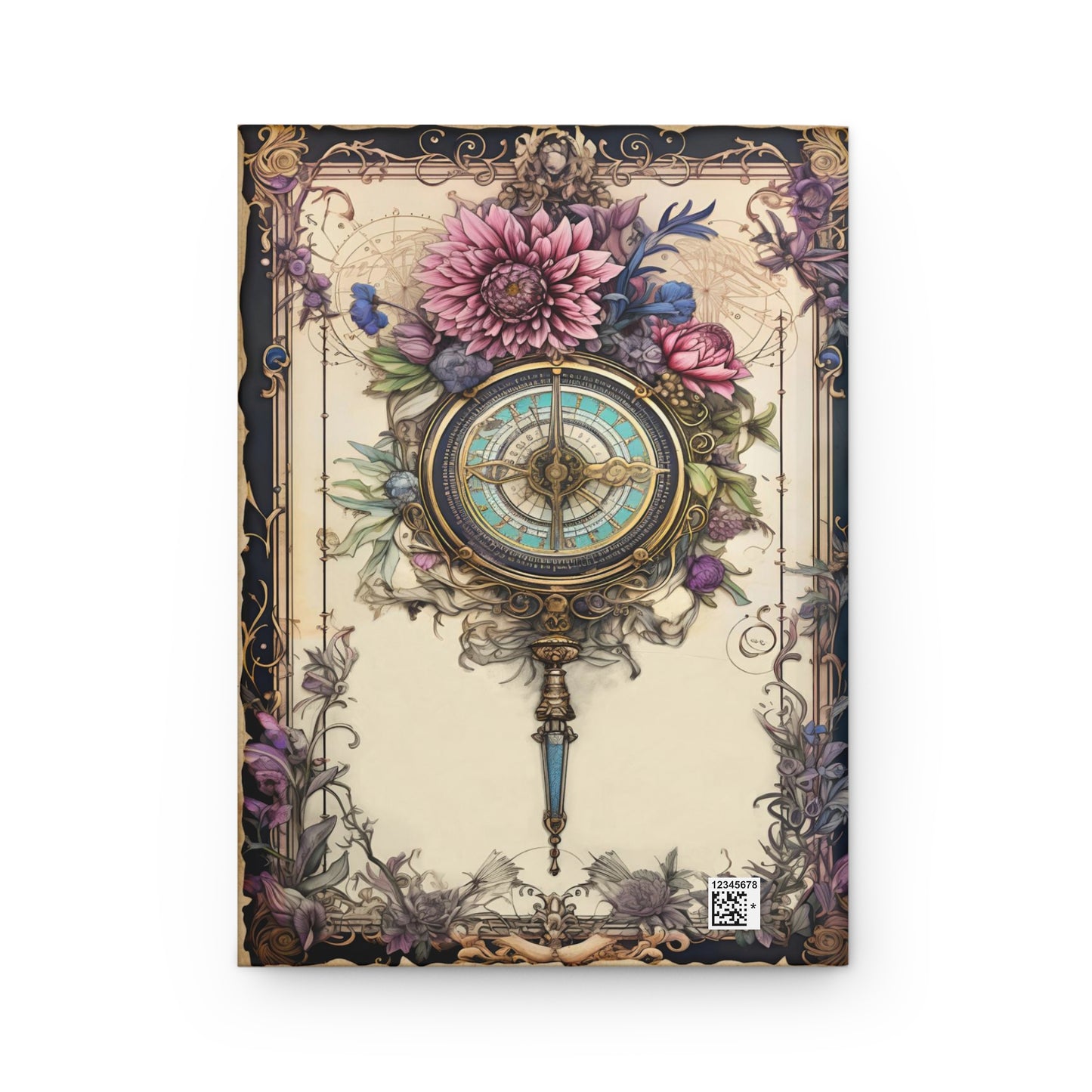 Aries - Floral Collection (Hardcover Journal Matte)