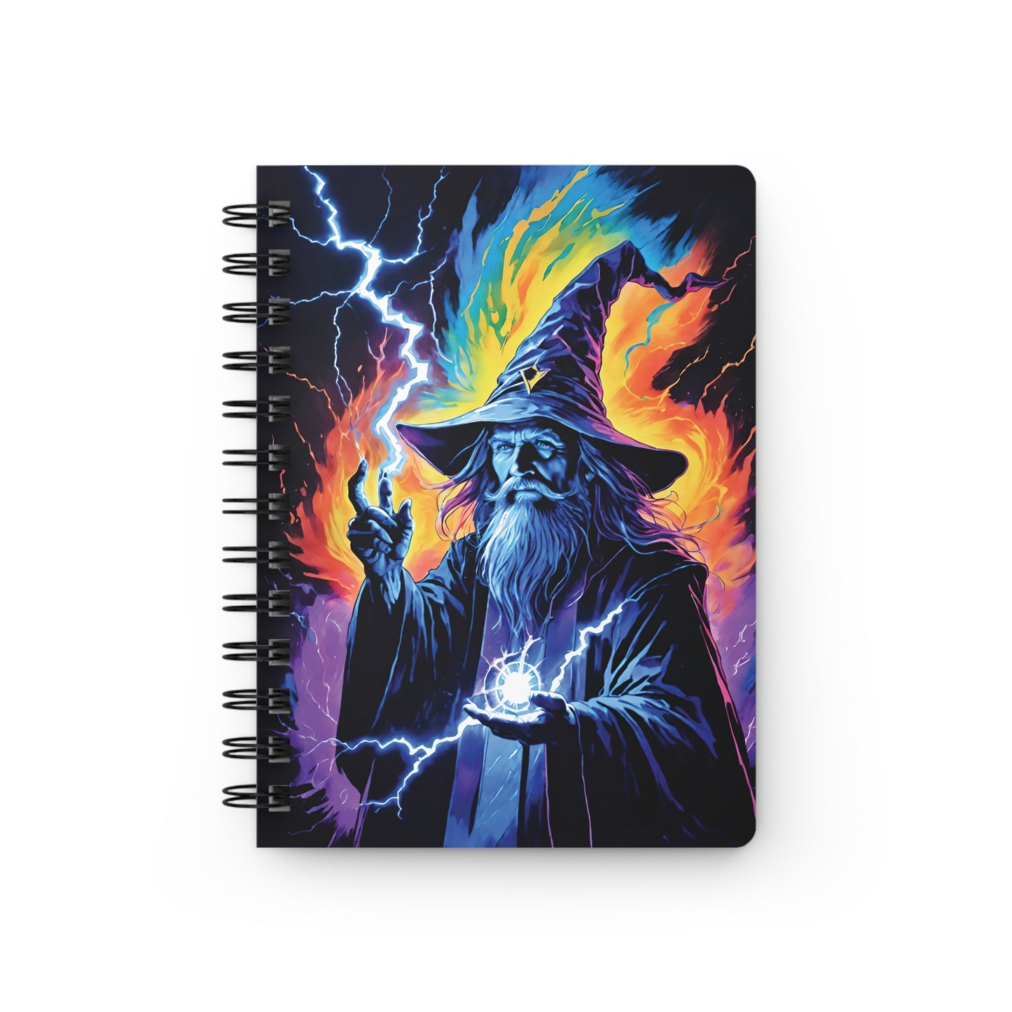 Wizard's Lightning Journal (Spiral Bound Journal)