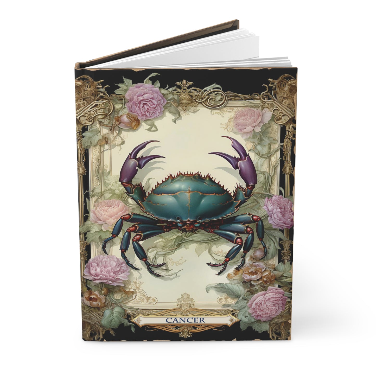 Cancer - Floral Collection (Hardcover Journal Matte)
