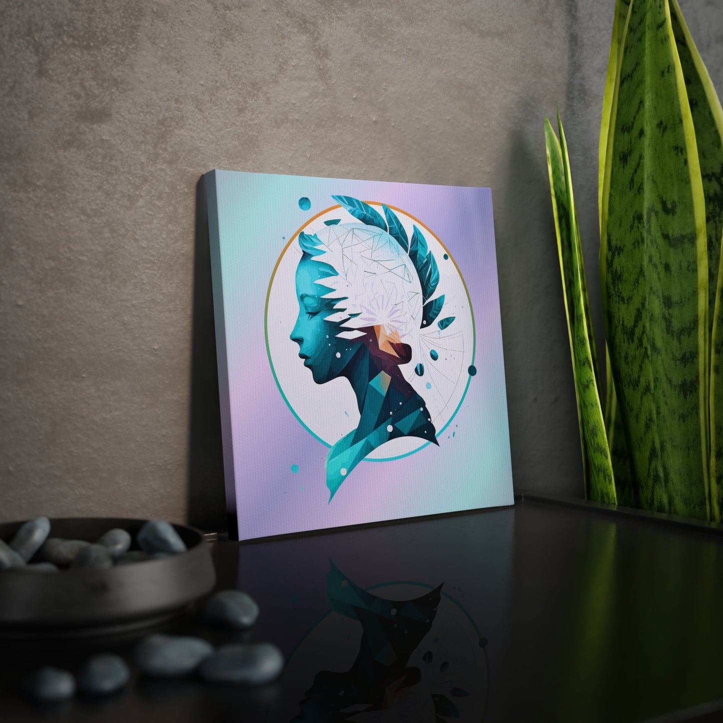 CrazyYetiClothing, CYC, Aquarius (Canvas Photo Tile), Canvas
