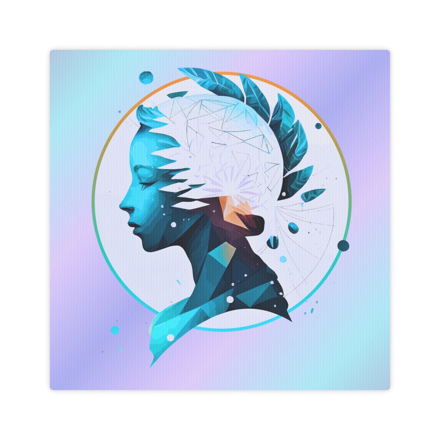 CrazyYetiClothing, CYC, Aquarius (Canvas Photo Tile), Canvas