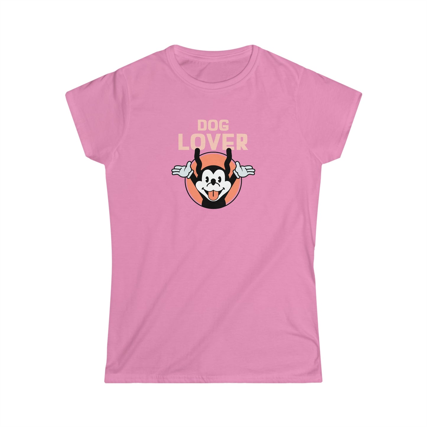 CrazyYetiClothing, CYC, Dog Lover (Women's Softstyle Tee), T-Shirt