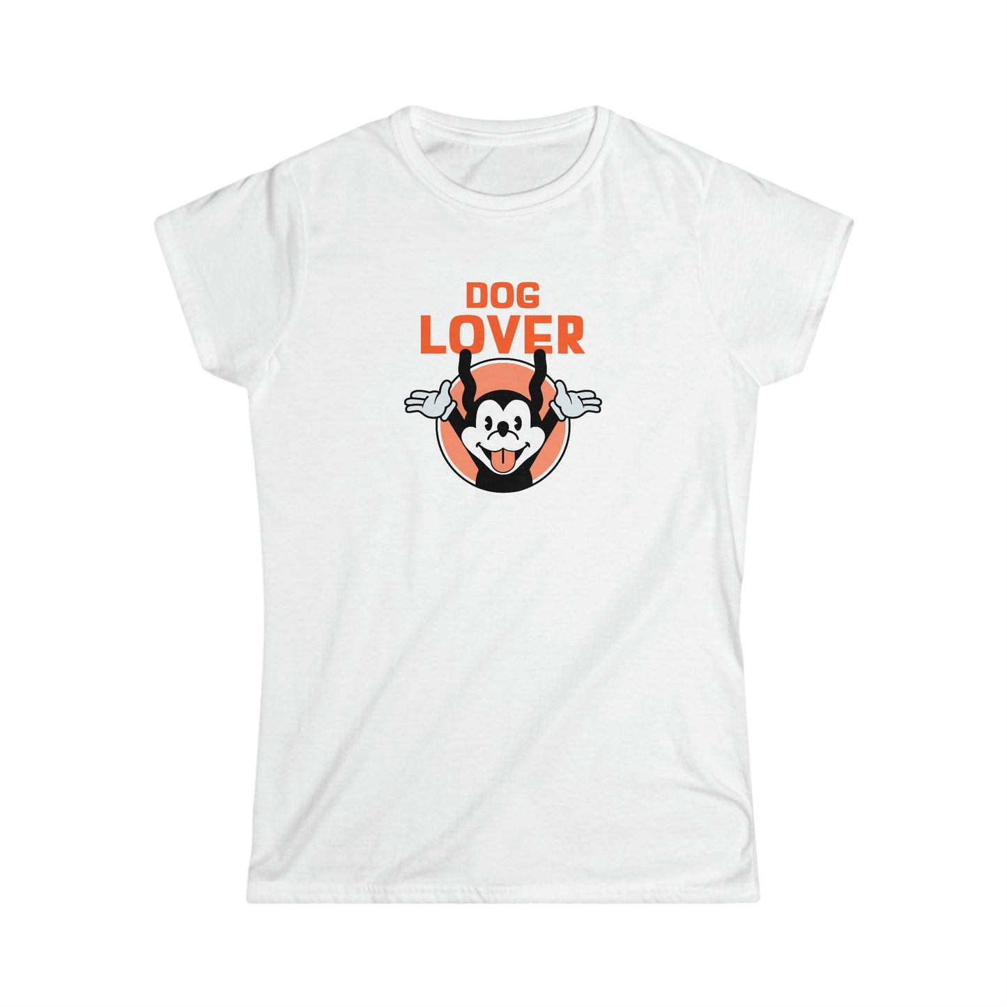 CrazyYetiClothing, CYC, Dog Lover (Women's Softstyle Tee), T-Shirt