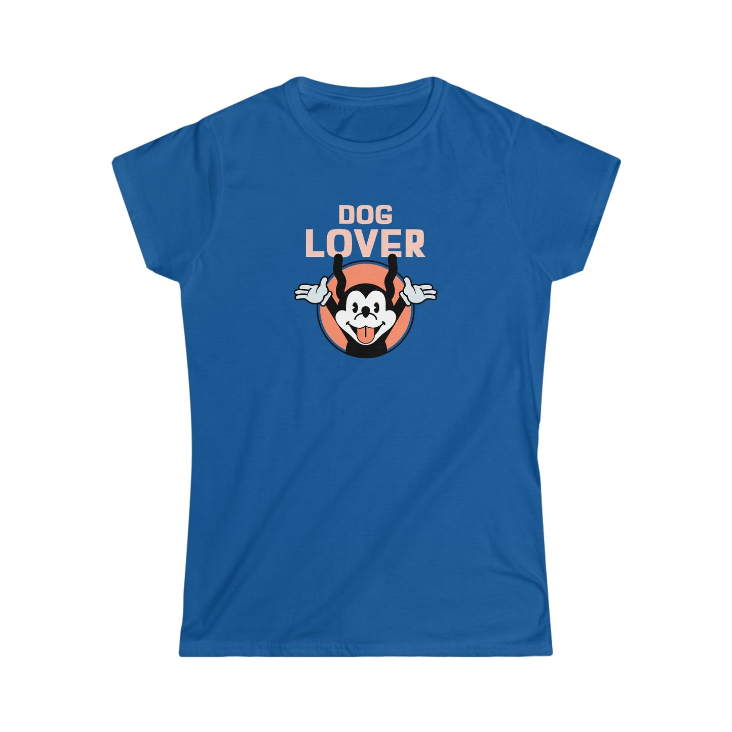 CrazyYetiClothing, CYC, Dog Lover (Women's Softstyle Tee), T-Shirt