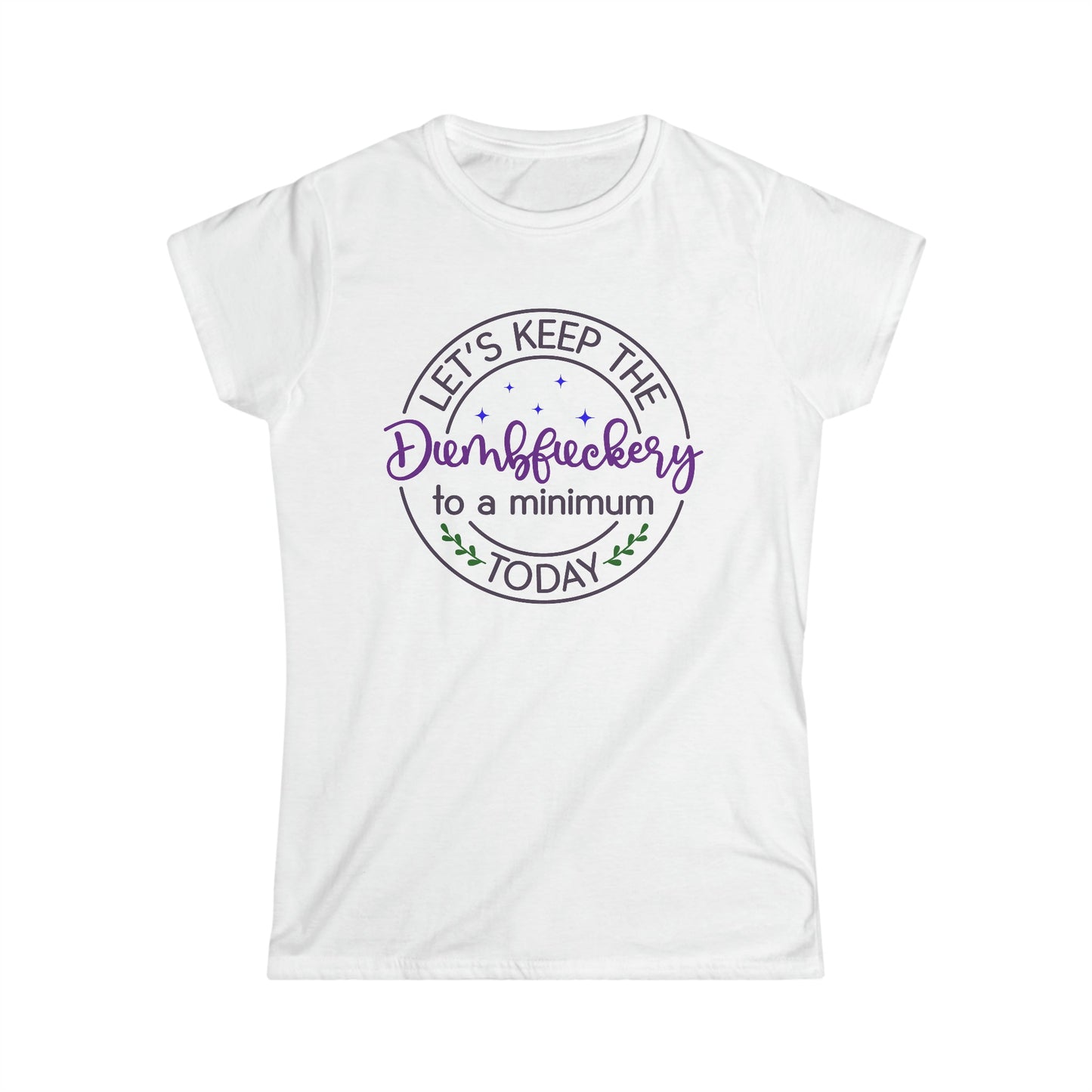 CrazyYetiClothing, CYC, Dumbf*ck*ry (Women's Softstyle Tee), T-Shirt