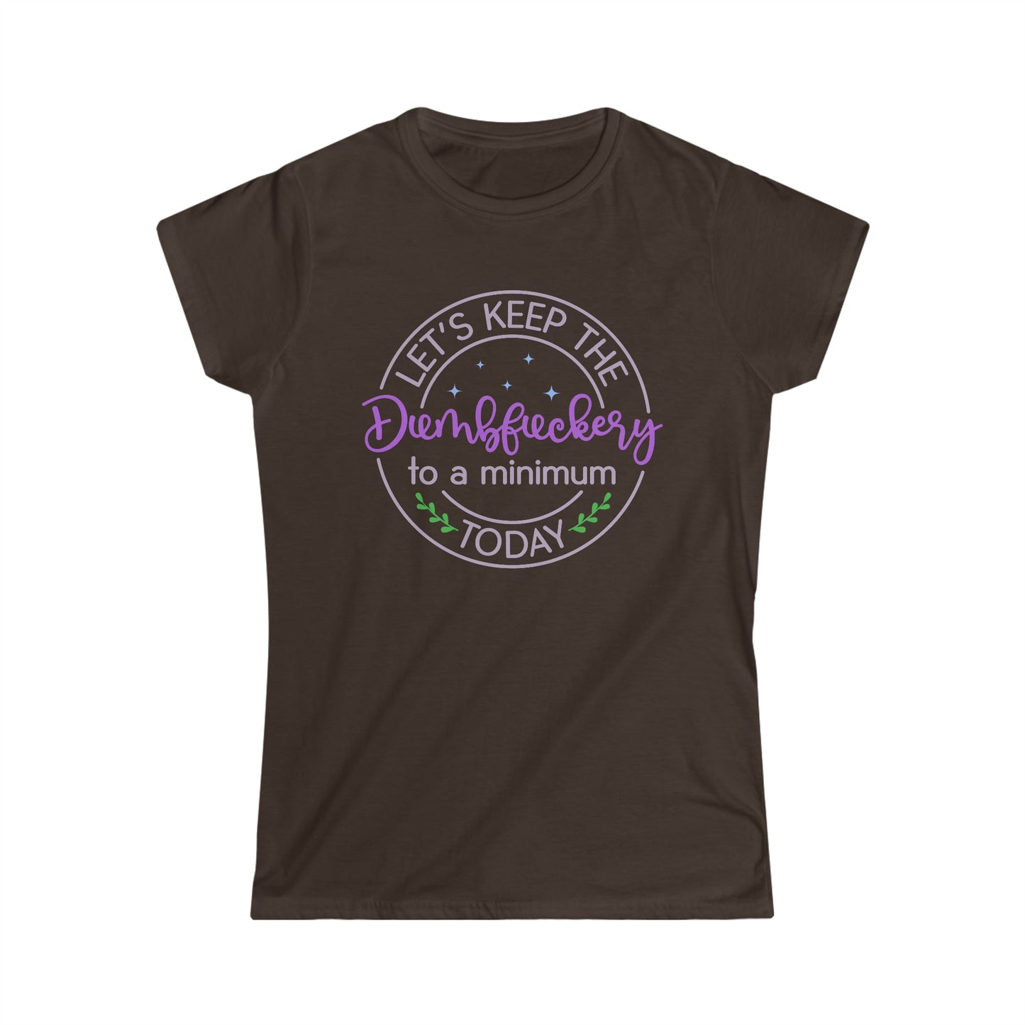 CrazyYetiClothing, CYC, Dumbf*ck*ry (Women's Softstyle Tee), T-Shirt