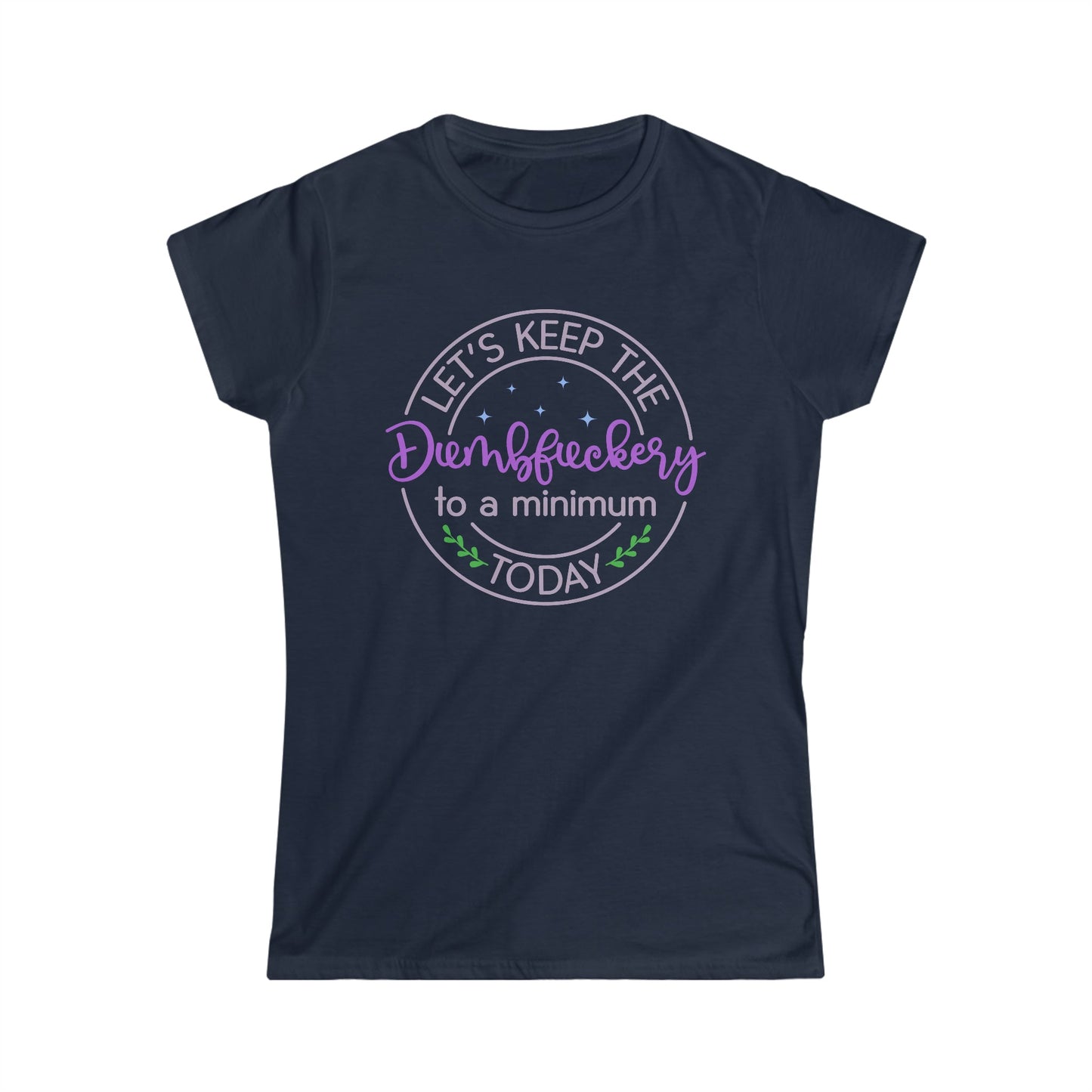 CrazyYetiClothing, CYC, Dumbf*ck*ry (Women's Softstyle Tee), T-Shirt