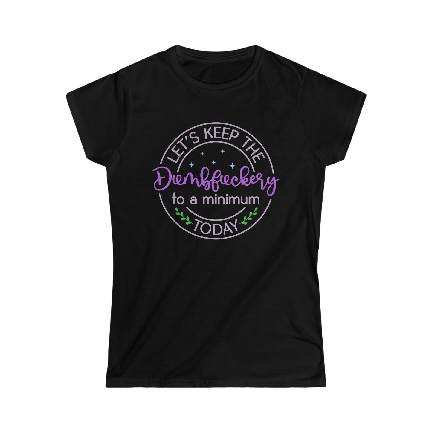 CrazyYetiClothing, CYC, Dumbf*ck*ry (Women's Softstyle Tee), T-Shirt