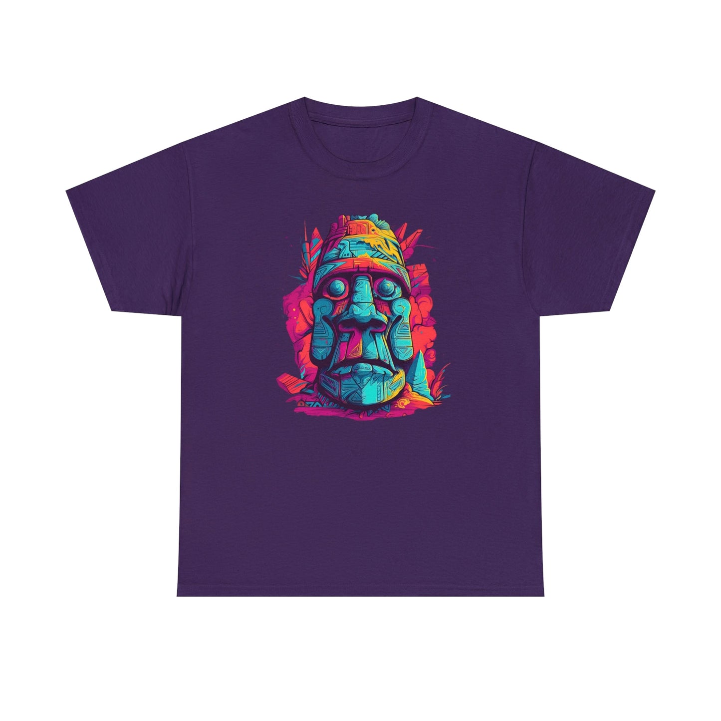 CrazyYetiClothing, CYC, Easter Island Moai (Unisex Tee), T-Shirt