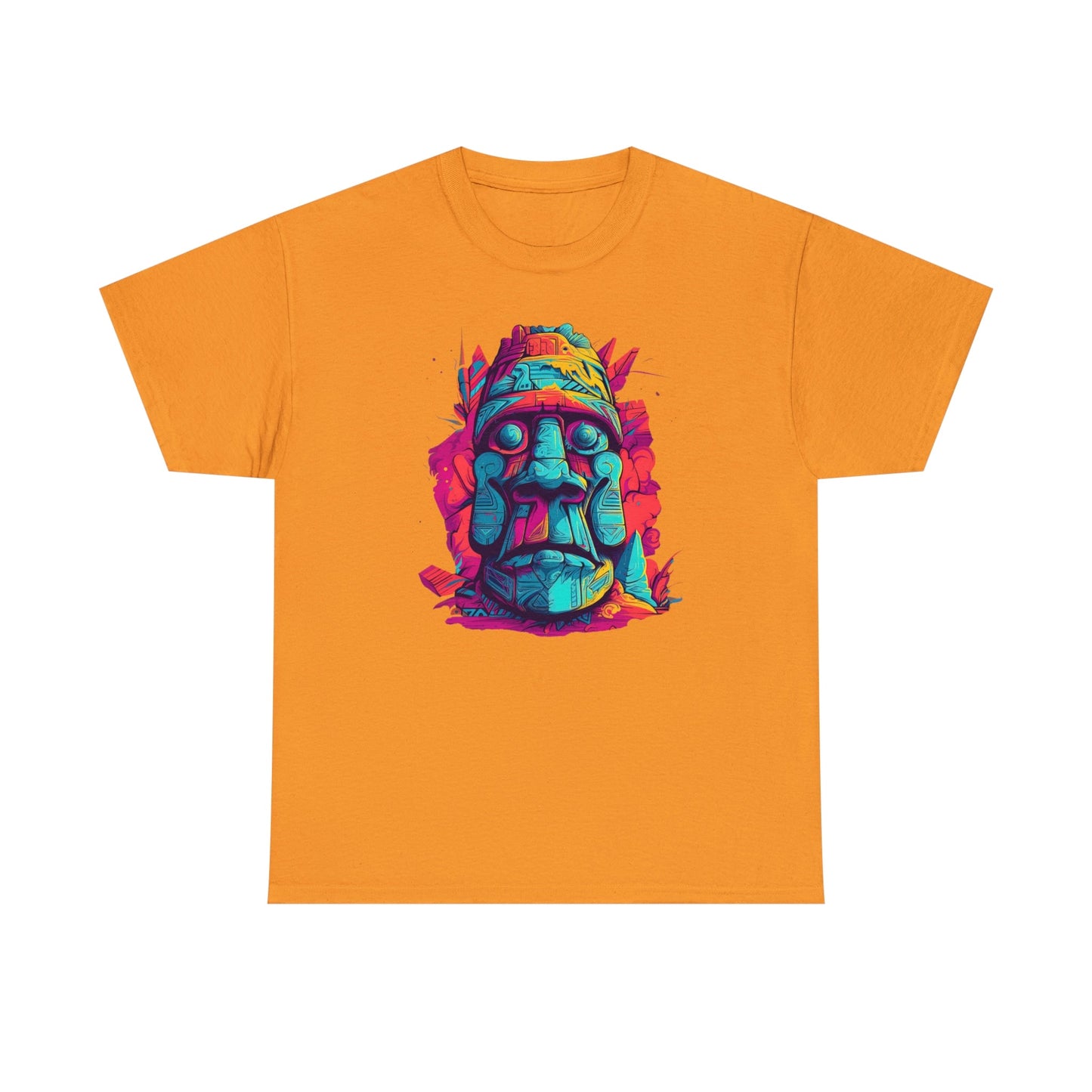 CrazyYetiClothing, CYC, Easter Island Moai (Unisex Tee), T-Shirt