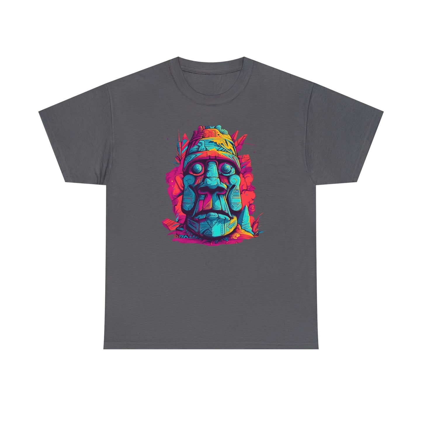 CrazyYetiClothing, CYC, Easter Island Moai (Unisex Tee), T-Shirt