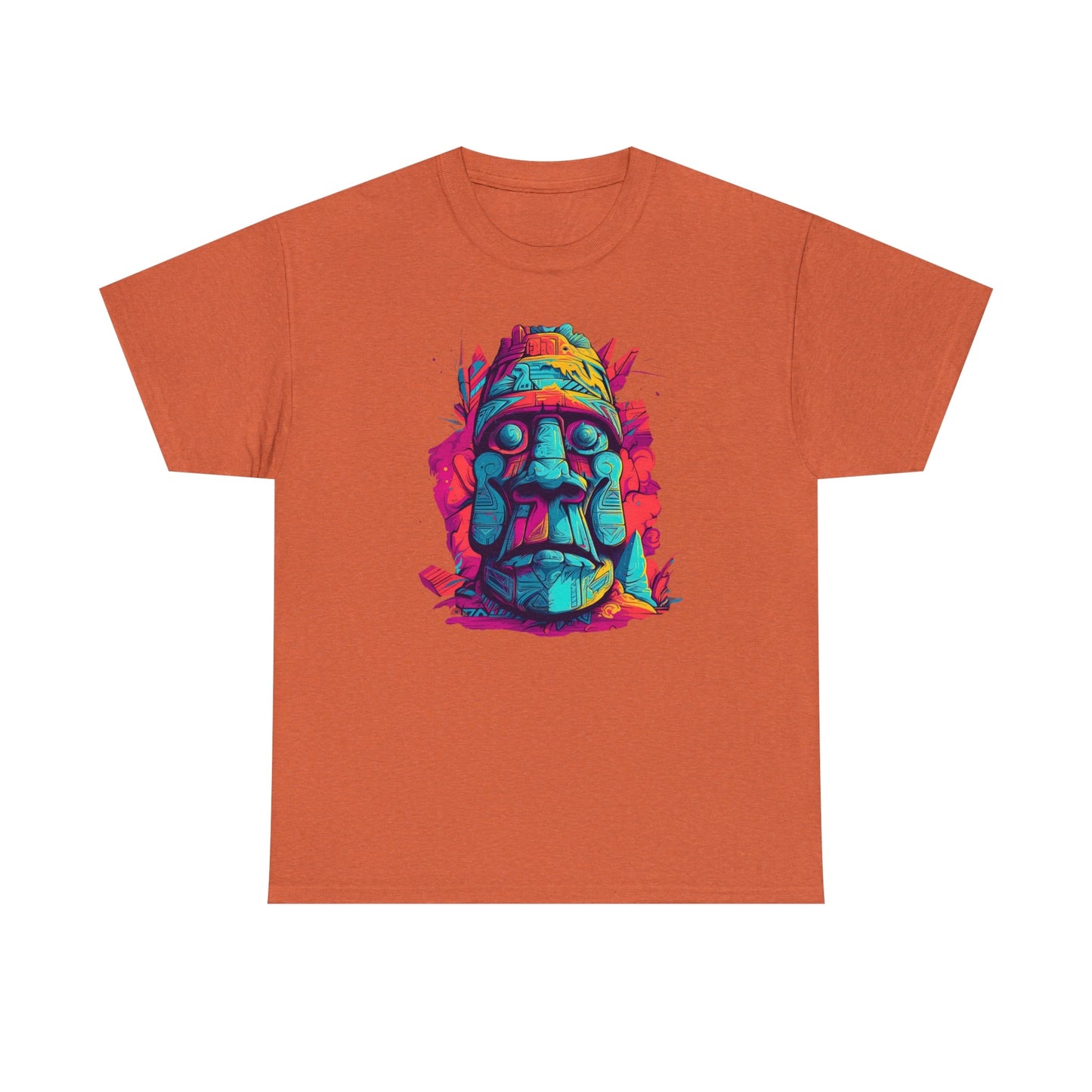 CrazyYetiClothing, CYC, Easter Island Moai (Unisex Tee), T-Shirt