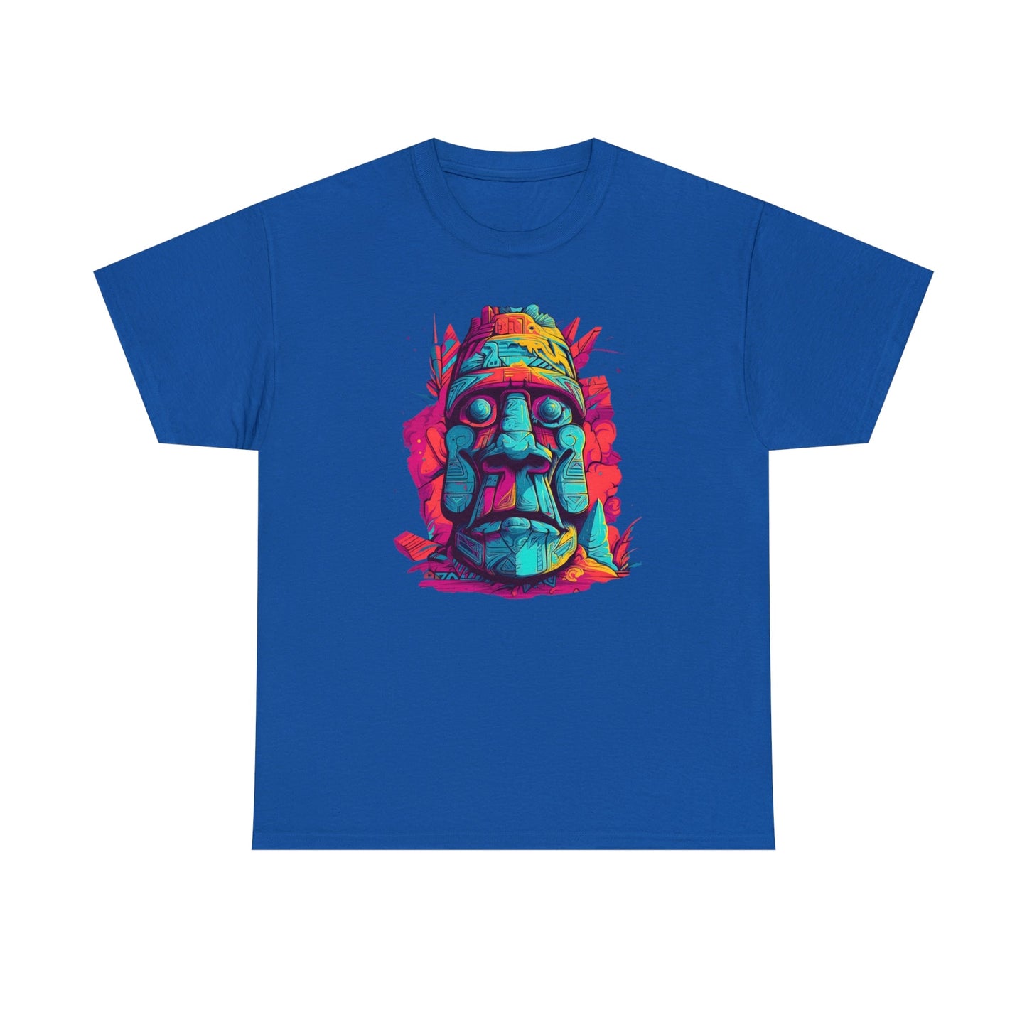 CrazyYetiClothing, CYC, Easter Island Moai (Unisex Tee), T-Shirt