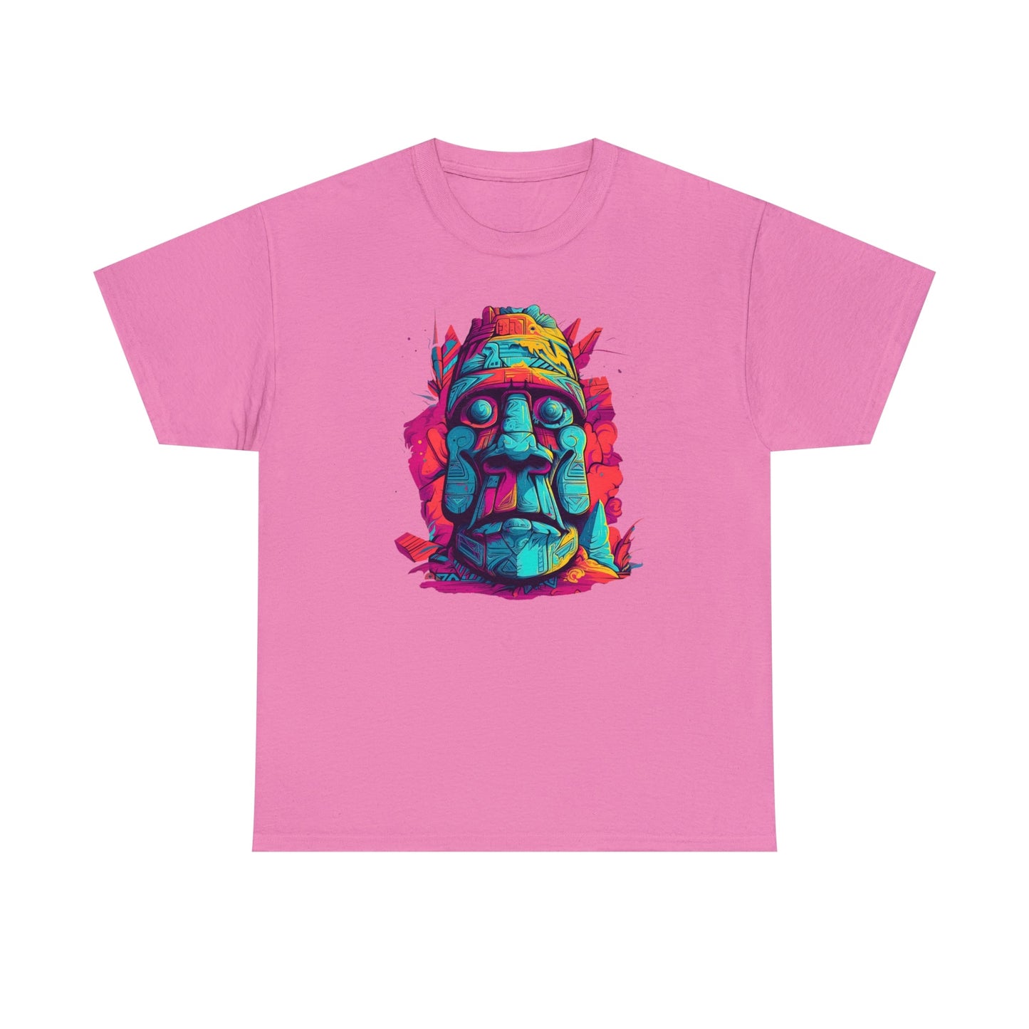 CrazyYetiClothing, CYC, Easter Island Moai (Unisex Tee), T-Shirt