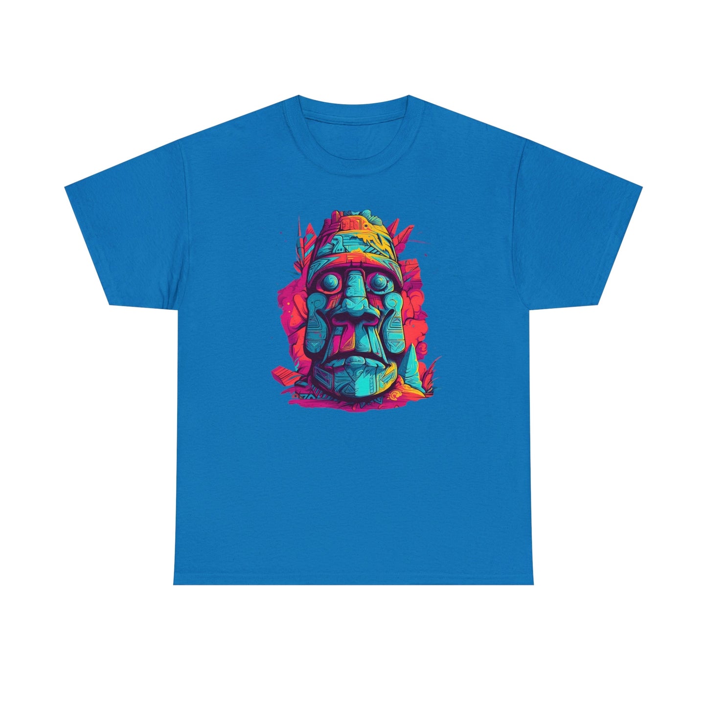 CrazyYetiClothing, CYC, Easter Island Moai (Unisex Tee), T-Shirt