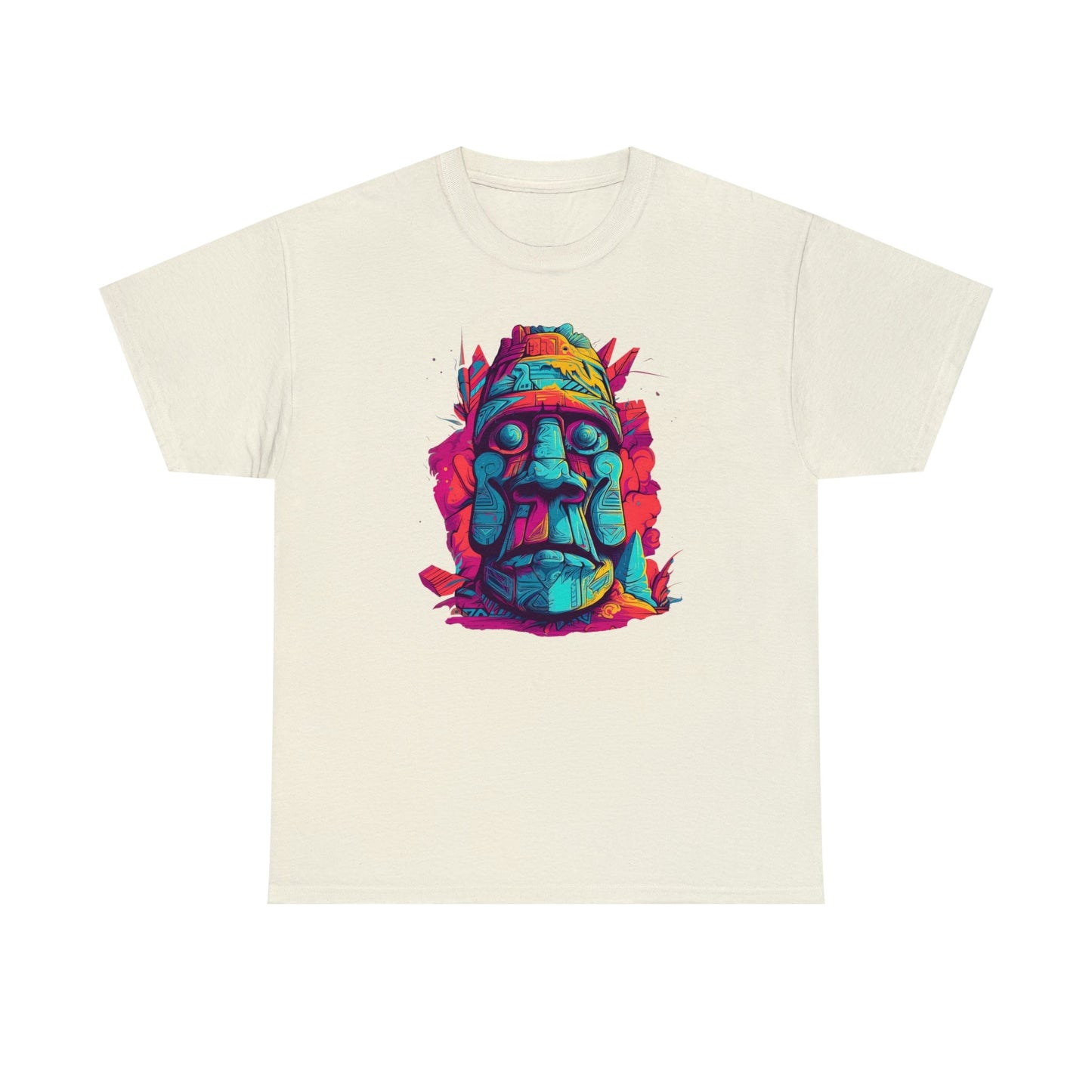 CrazyYetiClothing, CYC, Easter Island Moai (Unisex Tee), T-Shirt