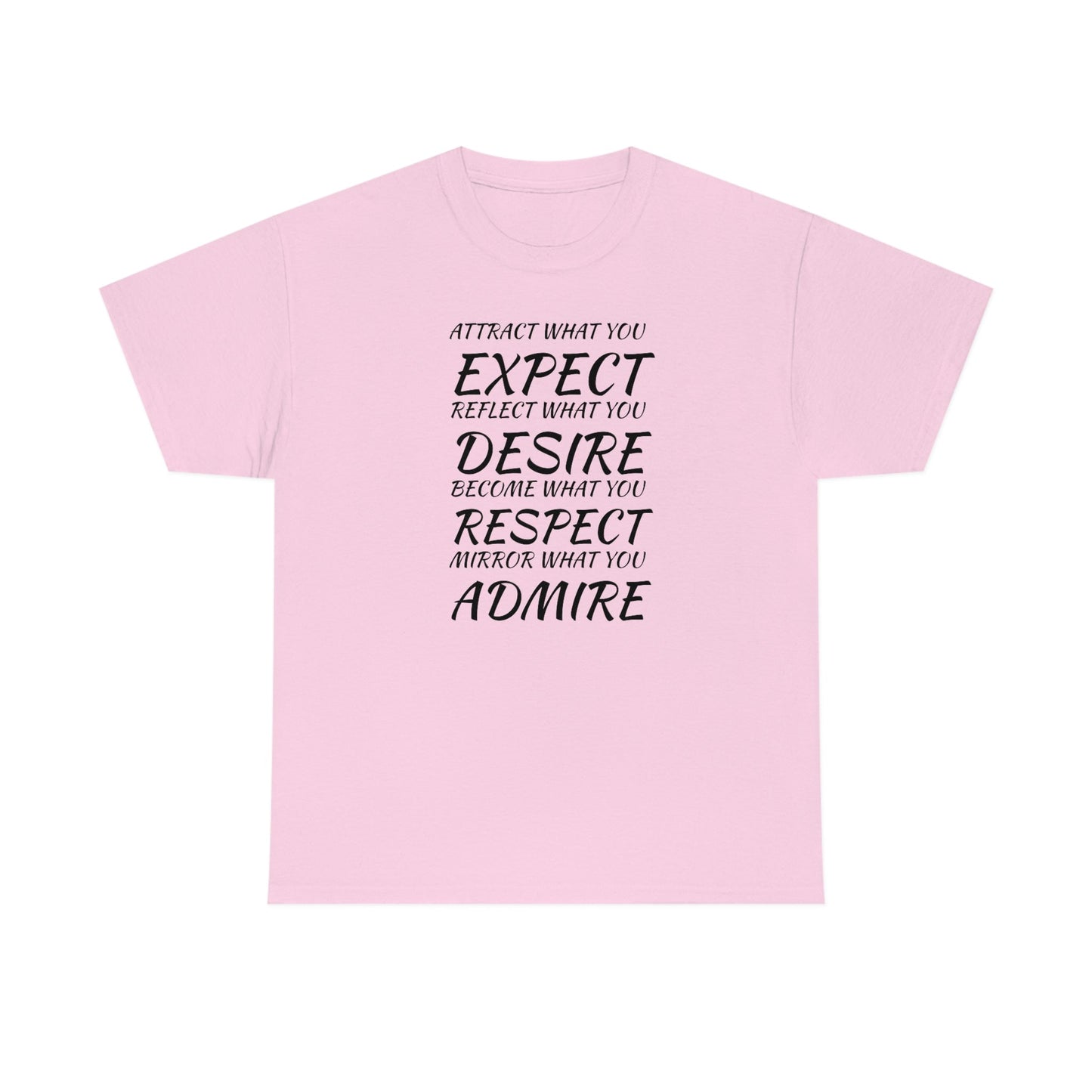 CrazyYetiClothing, CYC, Expect, Desire, Respect, Admire (Unisex Tee), T-Shirt