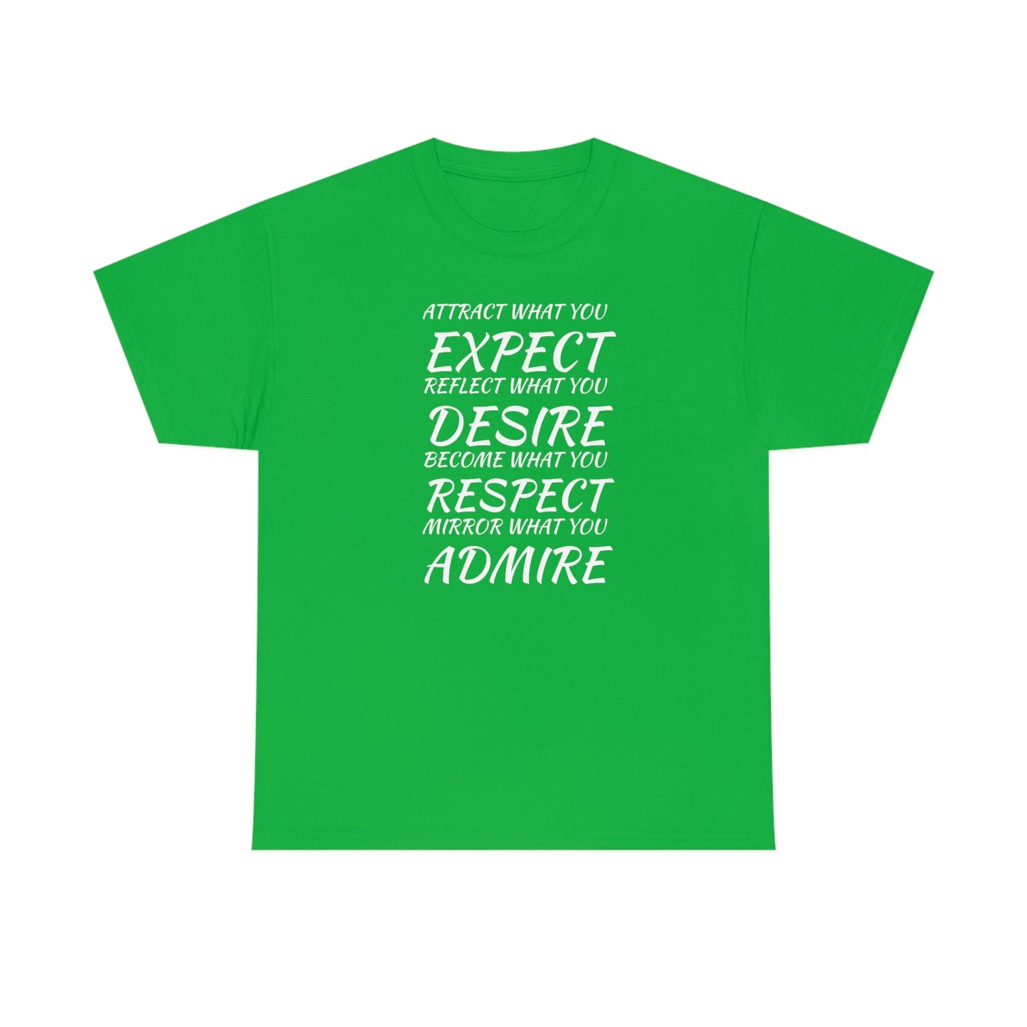 CrazyYetiClothing, CYC, Expect, Desire, Respect, Admire (Unisex Tee), T-Shirt