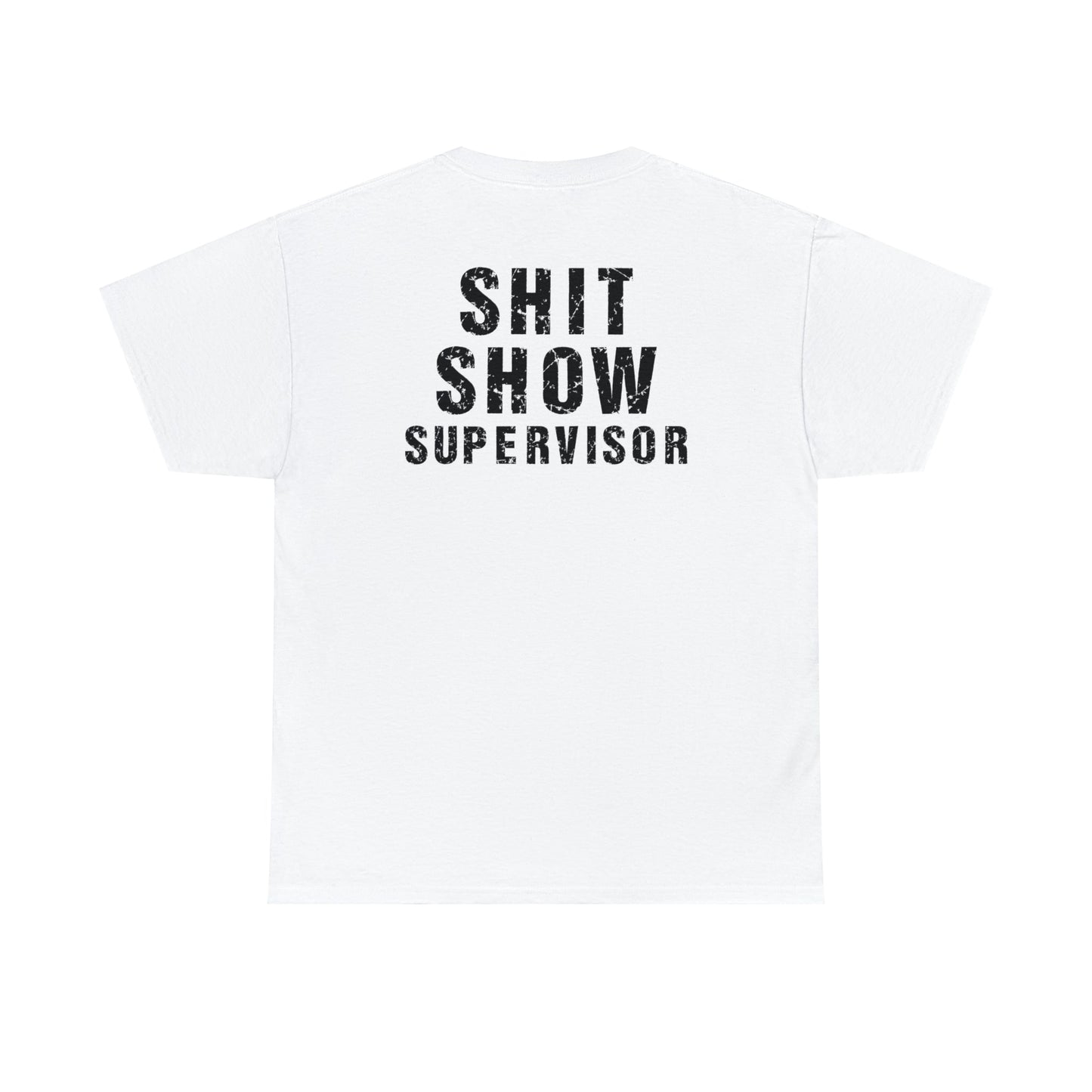 CrazyYetiClothing, CYC, Here We Go (Unisex Tee, Explicit, Supervisor Back Image), T-Shirt
