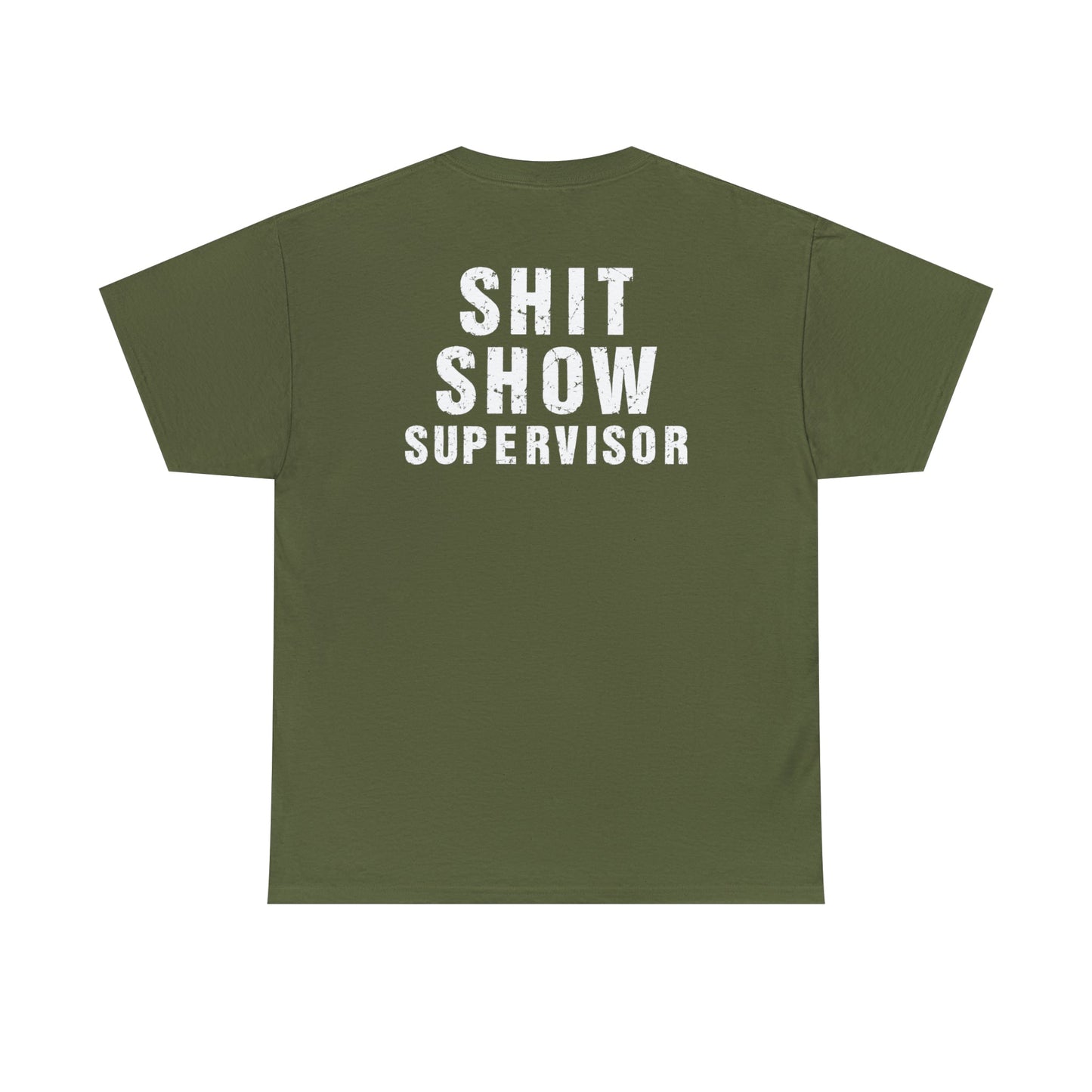 CrazyYetiClothing, CYC, Here We Go (Unisex Tee, Explicit, Supervisor Back Image), T-Shirt