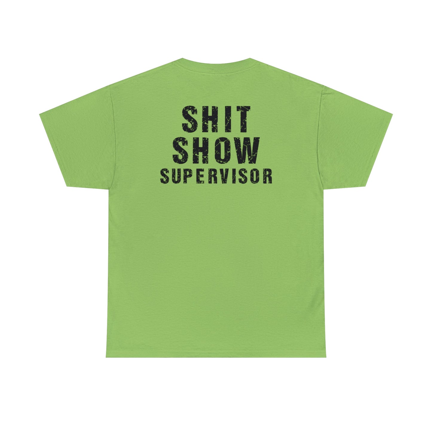 CrazyYetiClothing, CYC, Here We Go (Unisex Tee, Explicit, Supervisor Back Image), T-Shirt