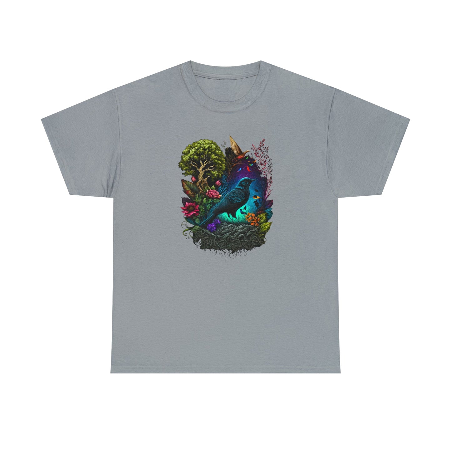 CrazyYetiClothing, CYC, Majestic Crow (Unisex Tee), T-Shirt