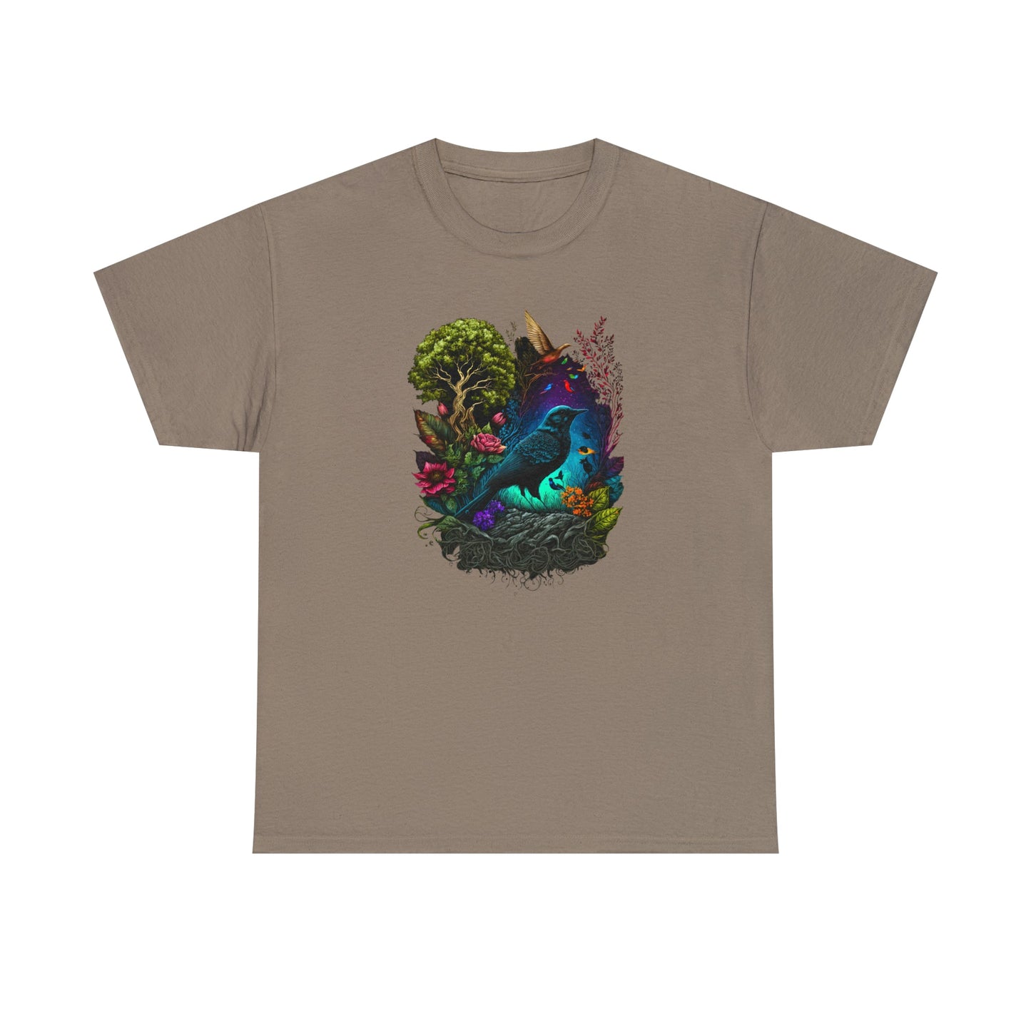 CrazyYetiClothing, CYC, Majestic Crow (Unisex Tee), T-Shirt