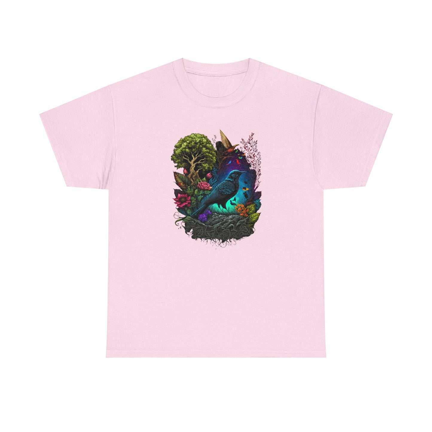 CrazyYetiClothing, CYC, Majestic Crow (Unisex Tee), T-Shirt