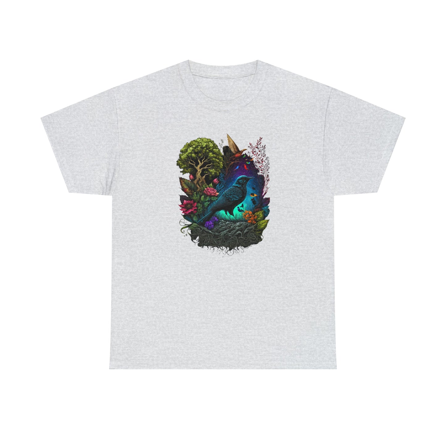 CrazyYetiClothing, CYC, Majestic Crow (Unisex Tee), T-Shirt