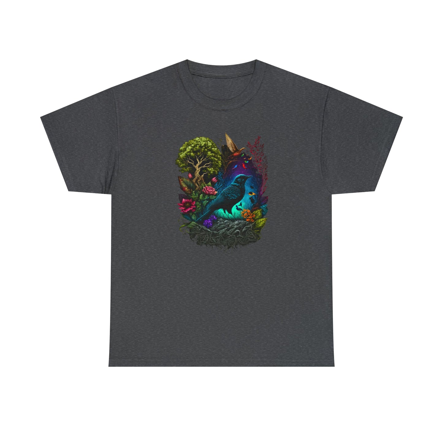 CrazyYetiClothing, CYC, Majestic Crow (Unisex Tee), T-Shirt