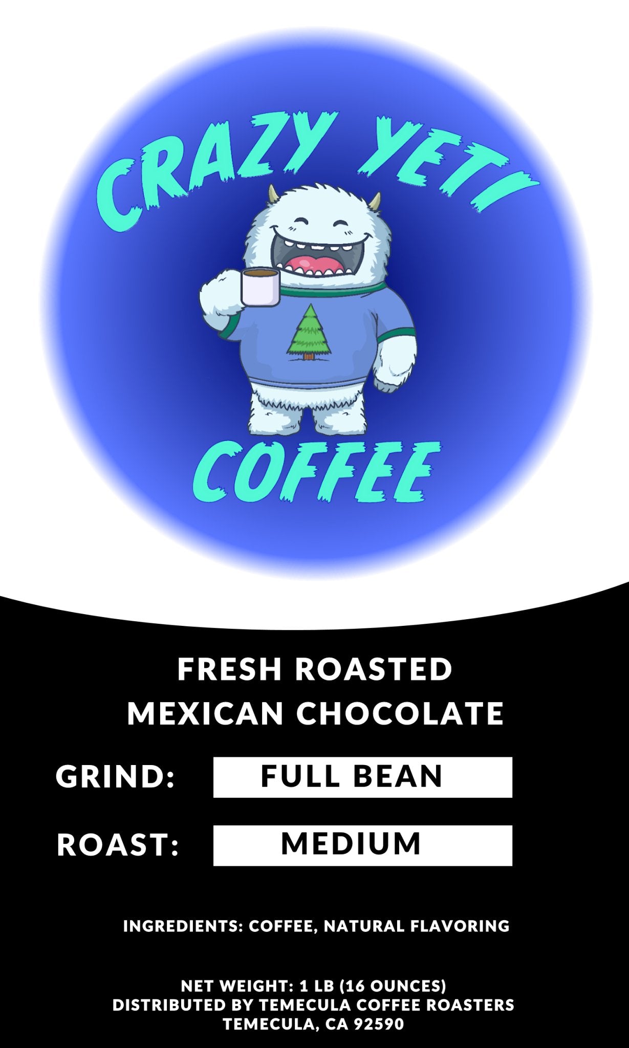 CrazyYetiClothing, CYC, Mexican Chocolate,