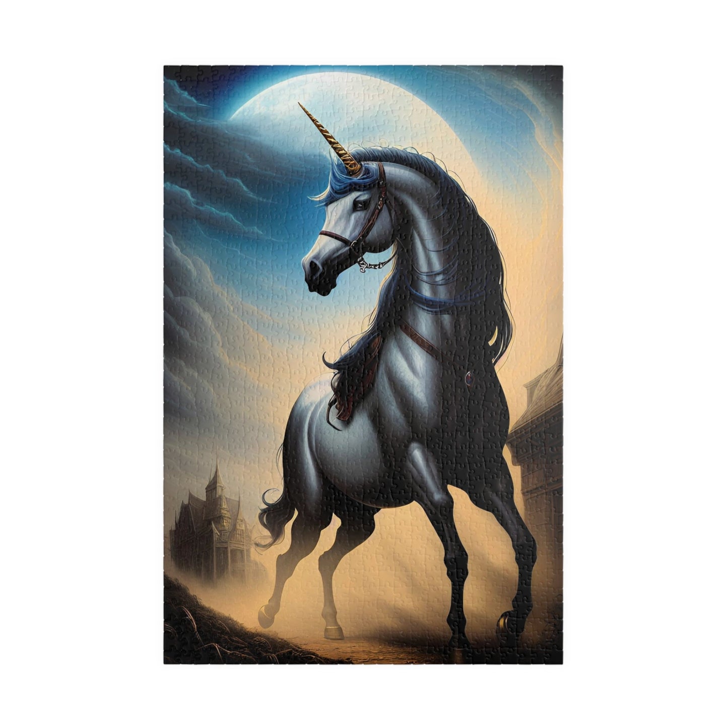CrazyYetiClothing, CYC, Moonlit Unicorn (Jigsaw Puzzle), Puzzle