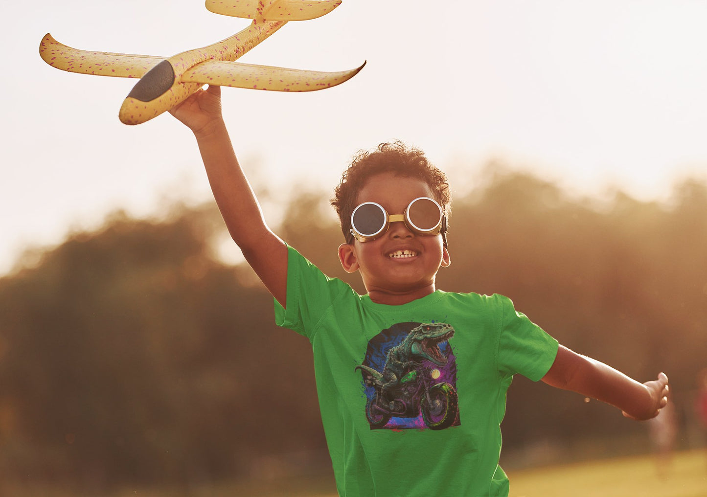 CrazyYetiClothing, CYC, Rex the Rider (Kids Tee), Kids clothes