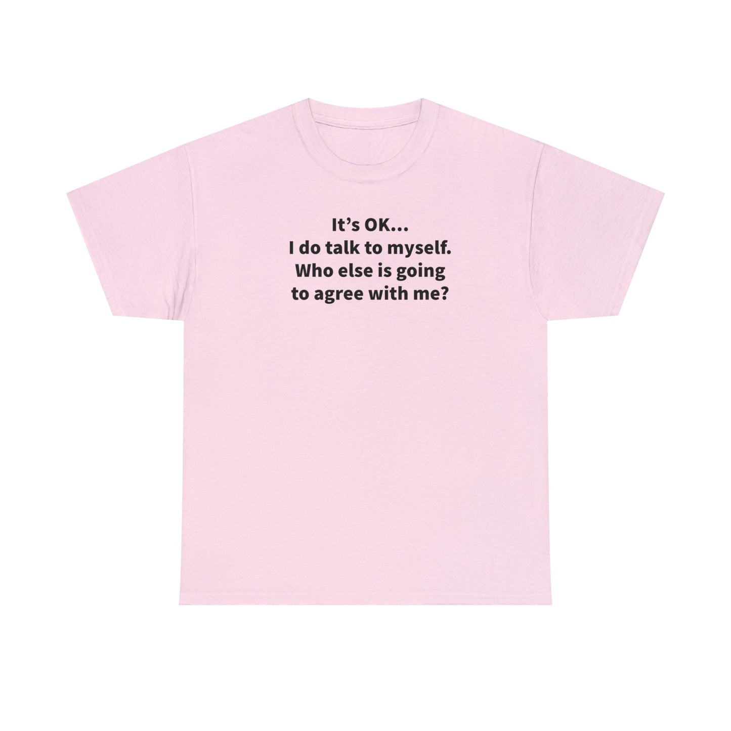 CrazyYetiClothing, CYC, Talking To Myself 1 (Unisex Tee), T-Shirt