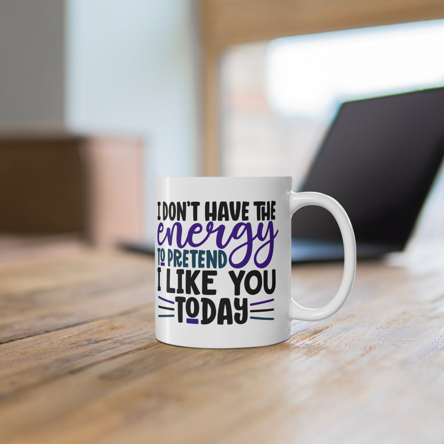 CrazyYetiClothing, CYC, The Energy To Pretend (Ceramic Mug 11oz), Mug