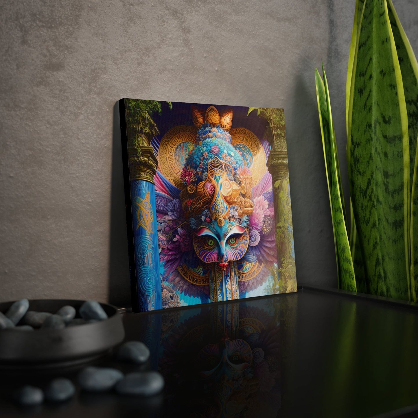 CrazyYetiClothing, CYC, The Mask (Canvas Photo Tile), Canvas
