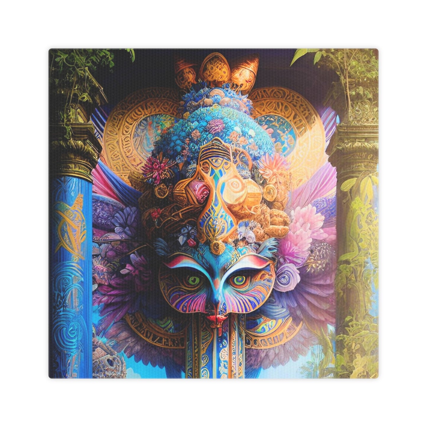 CrazyYetiClothing, CYC, The Mask (Canvas Photo Tile), Canvas