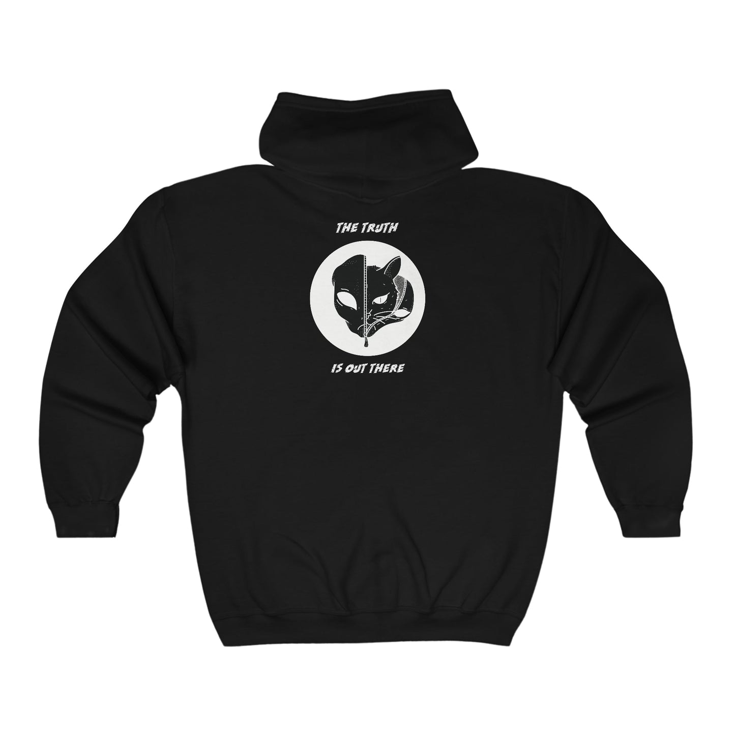 CrazyYetiClothing, CYC, The Truth (Unisex Full Zip Hooded Sweatshirt), Hoodie