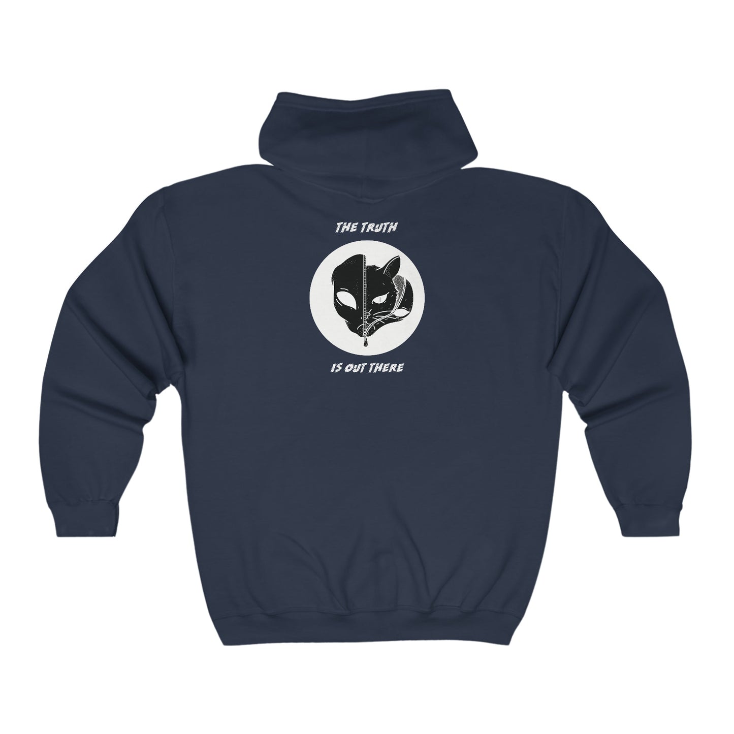 CrazyYetiClothing, CYC, The Truth (Unisex Full Zip Hooded Sweatshirt), Hoodie