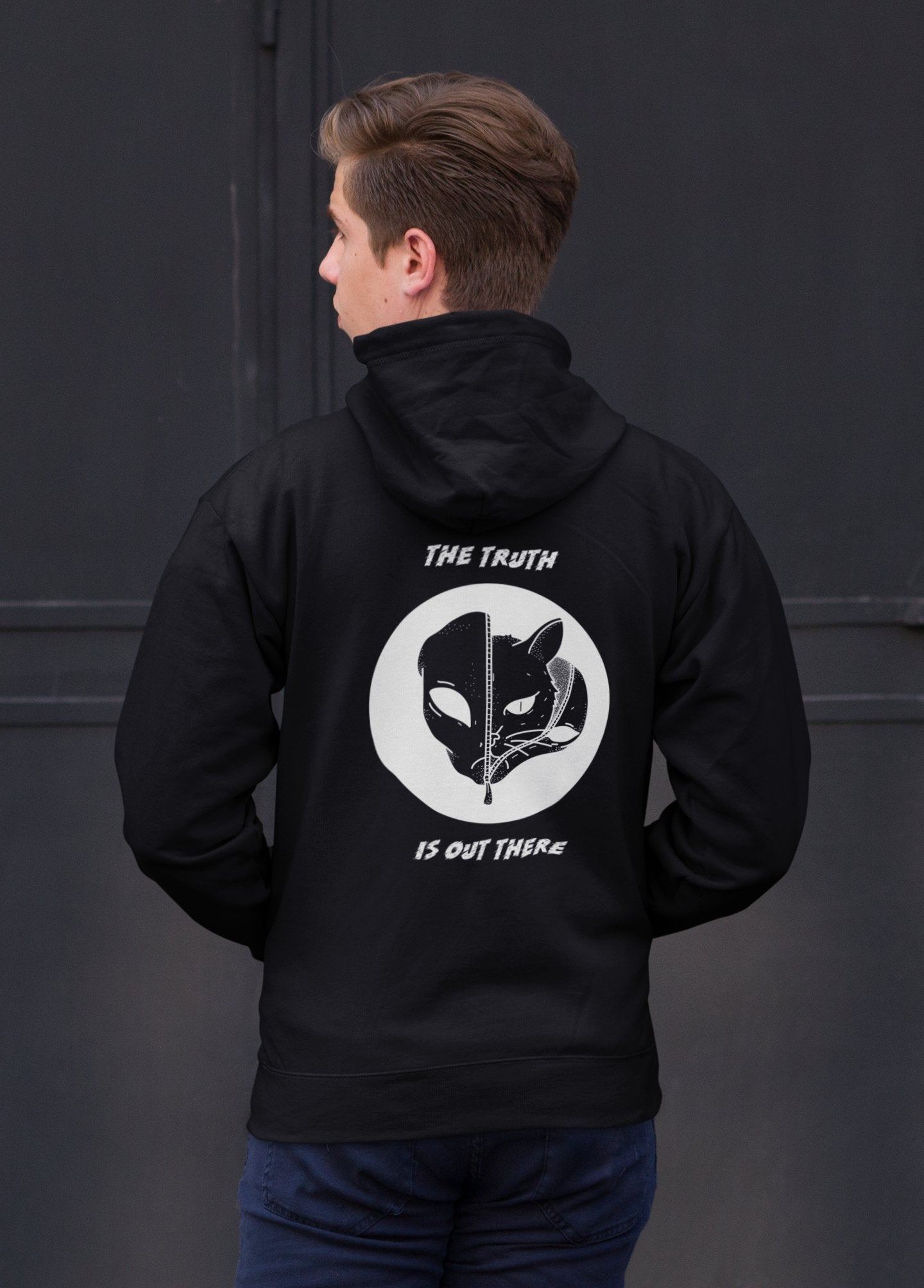 CrazyYetiClothing, CYC, The Truth (Unisex Full Zip Hooded Sweatshirt), Hoodie