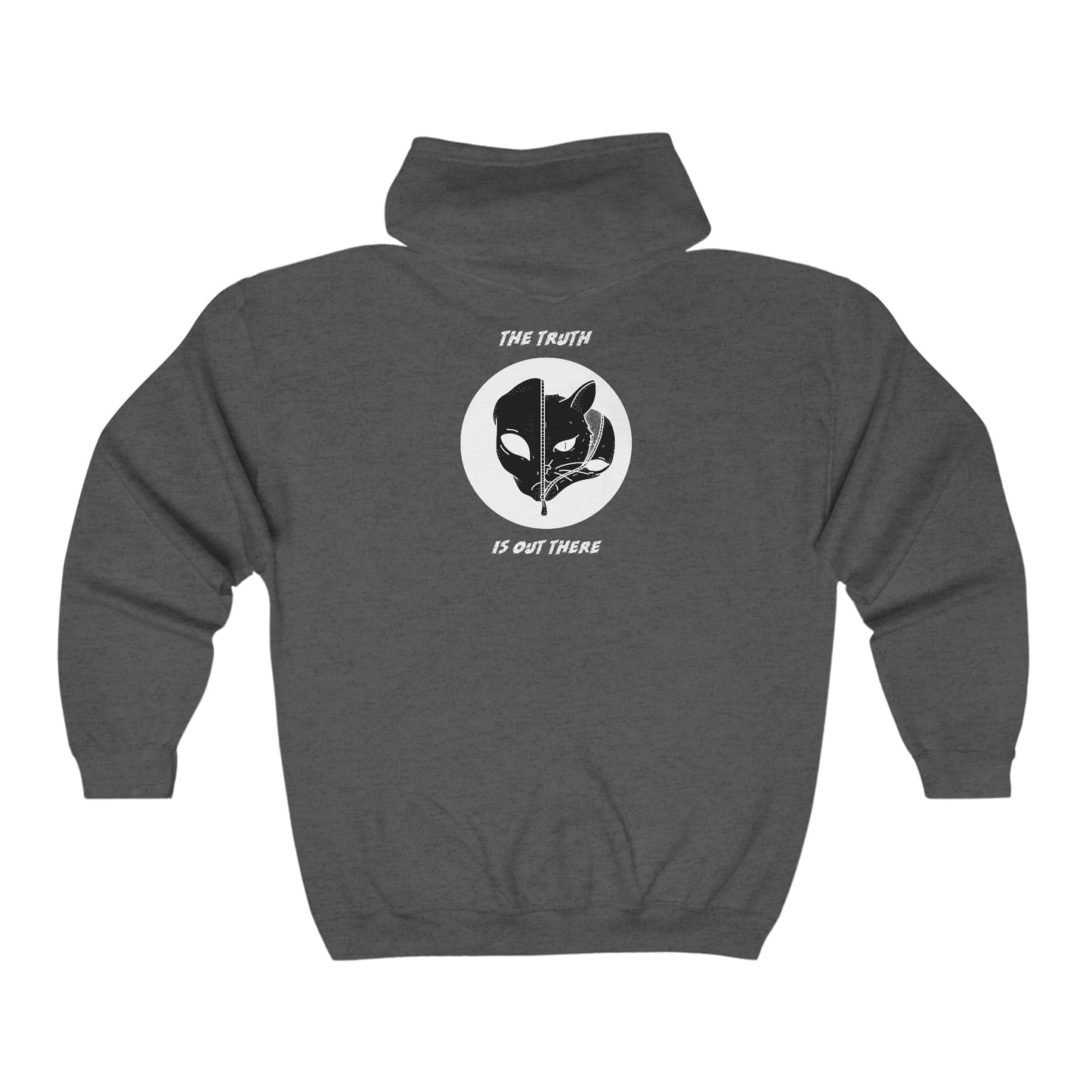 CrazyYetiClothing, CYC, The Truth (Unisex Full Zip Hooded Sweatshirt), Hoodie