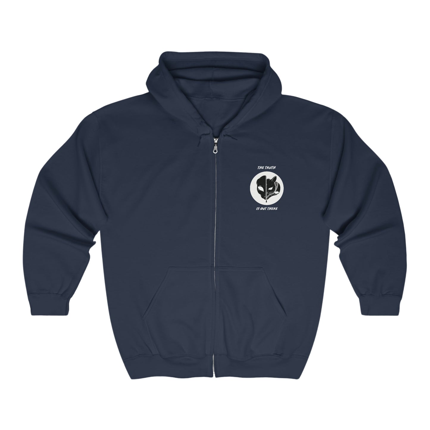 CrazyYetiClothing, CYC, The Truth (Unisex Full Zip Hooded Sweatshirt), Hoodie