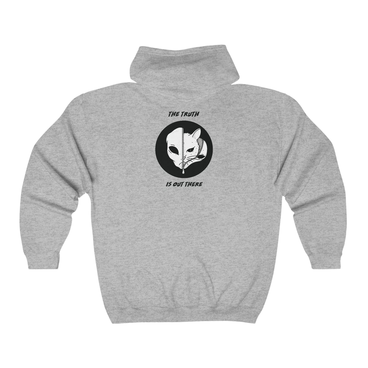 CrazyYetiClothing, CYC, The Truth (Unisex Full Zip Hooded Sweatshirt), Hoodie