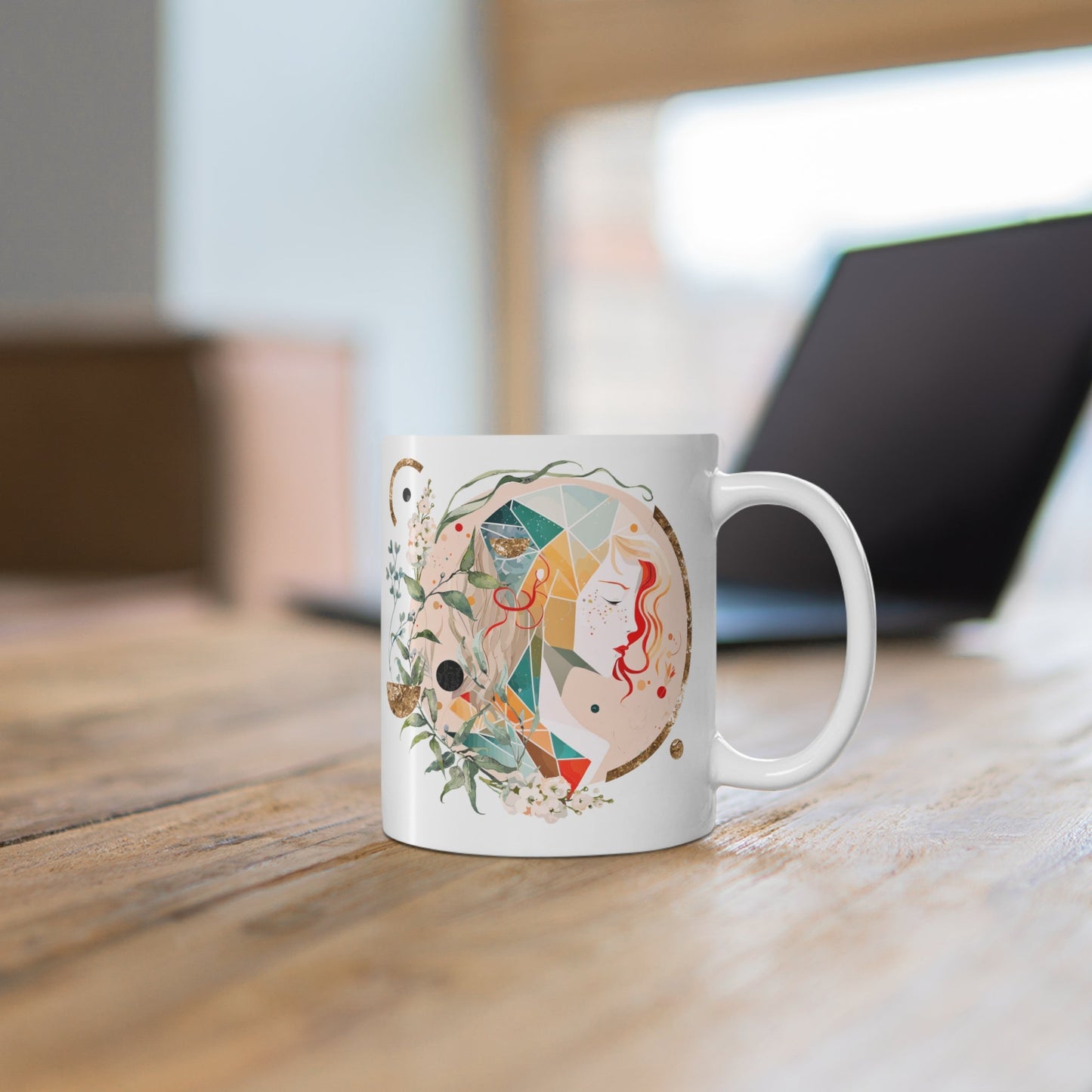 CrazyYetiClothing, CYC, Virgo (Ceramic Mug 11oz), Mug