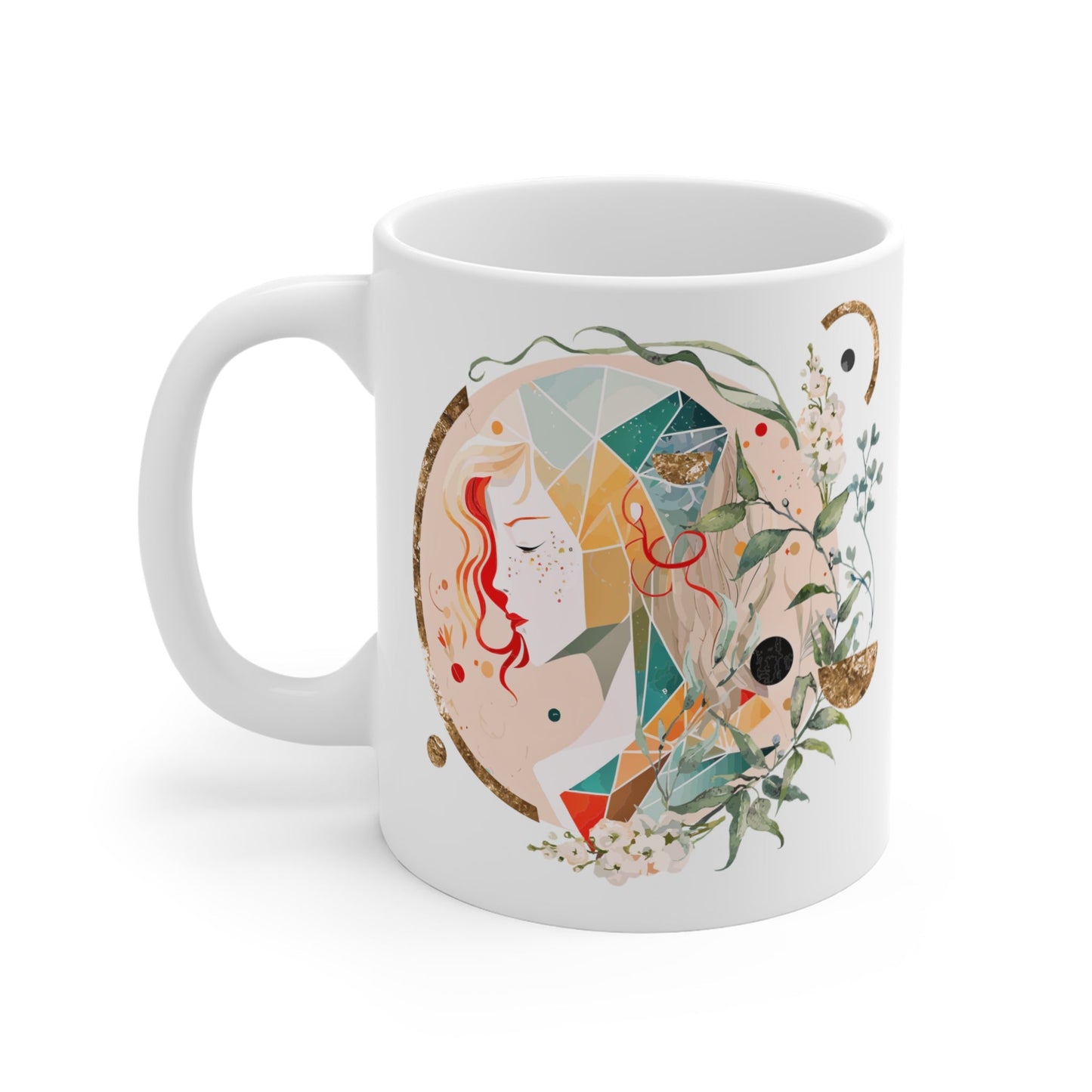 CrazyYetiClothing, CYC, Virgo (Ceramic Mug 11oz), Mug