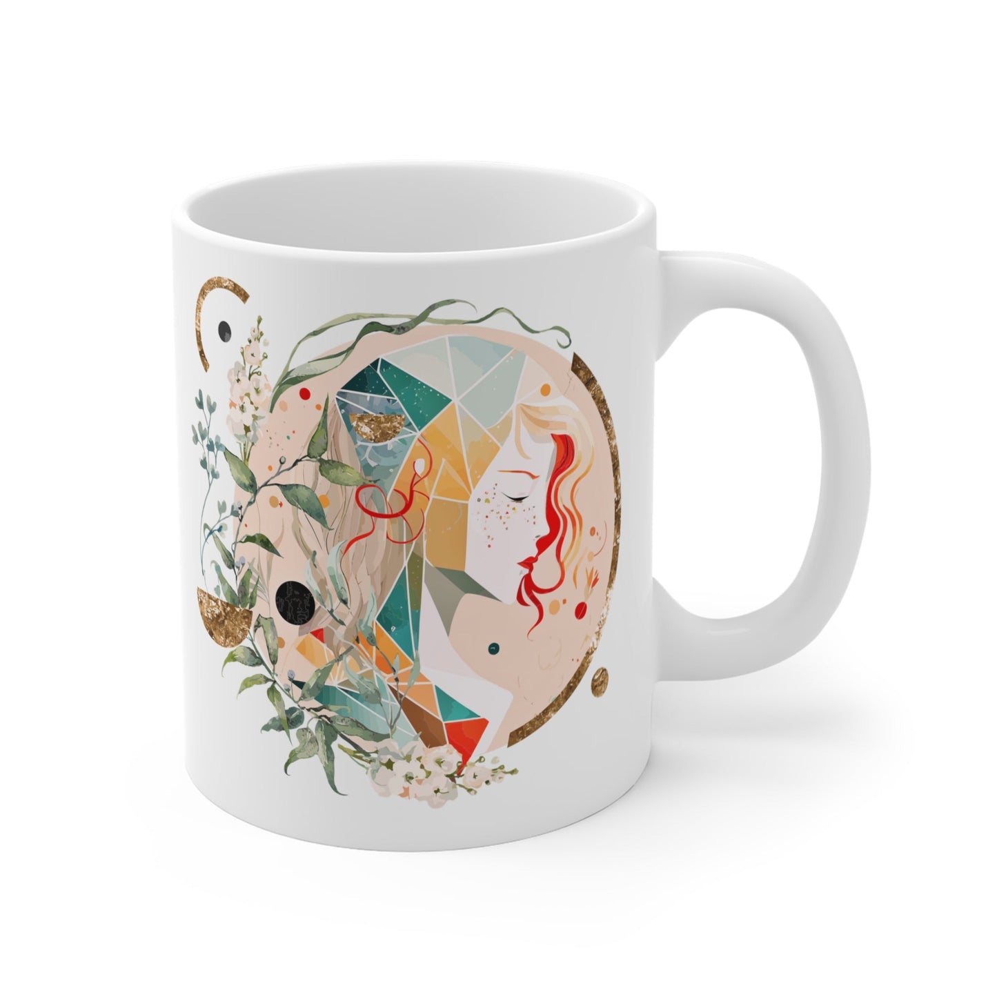 CrazyYetiClothing, CYC, Virgo (Ceramic Mug 11oz), Mug