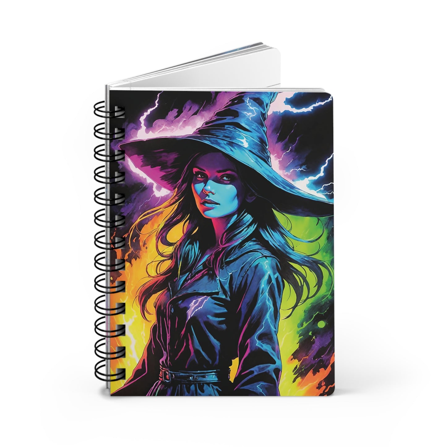 Witch's Lightning Journal (Spiral Bound Journal)