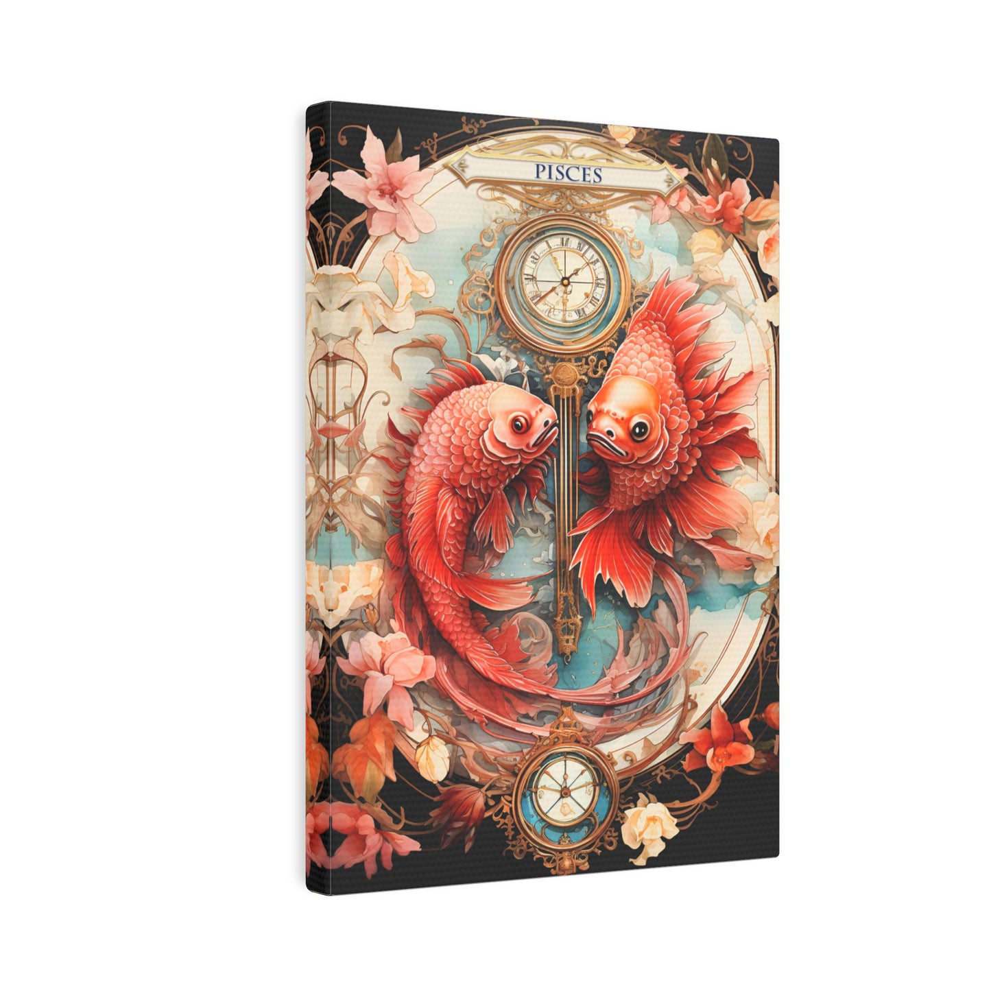 Floral Zodiac - Pieces (Canvas Photo Tile)