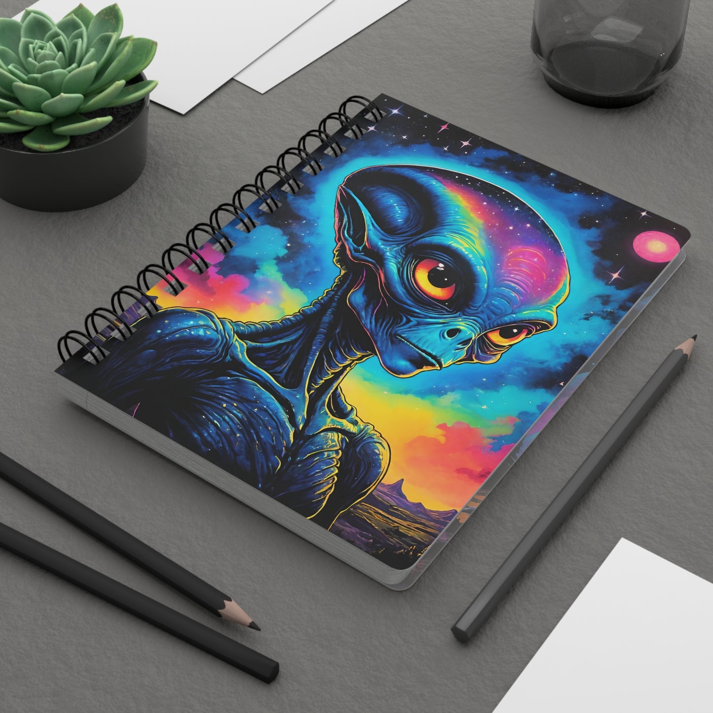 Galactic Explorer's Journal (Spiral Bound Journal)